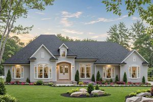 Farmhouse Exterior - Front Elevation Plan #21-548