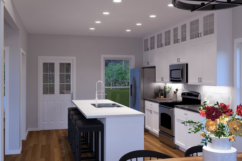 Dream House Plan - Interior - Kitchen for Cottage House Plan #513-2335 - 4 bed, 3.5 bath