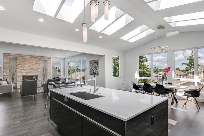 Home Plan - Interior - Kitchen for Modern House Plan #1066-10 - 4 bed, 3 bath