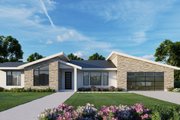 Contemporary Style House Plan - 3 Beds 2 Baths 1890 Sq/Ft Plan #112-205 