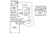 Traditional Style House Plan - 3 Beds 2 Baths 2145 Sq/Ft Plan #124-172 