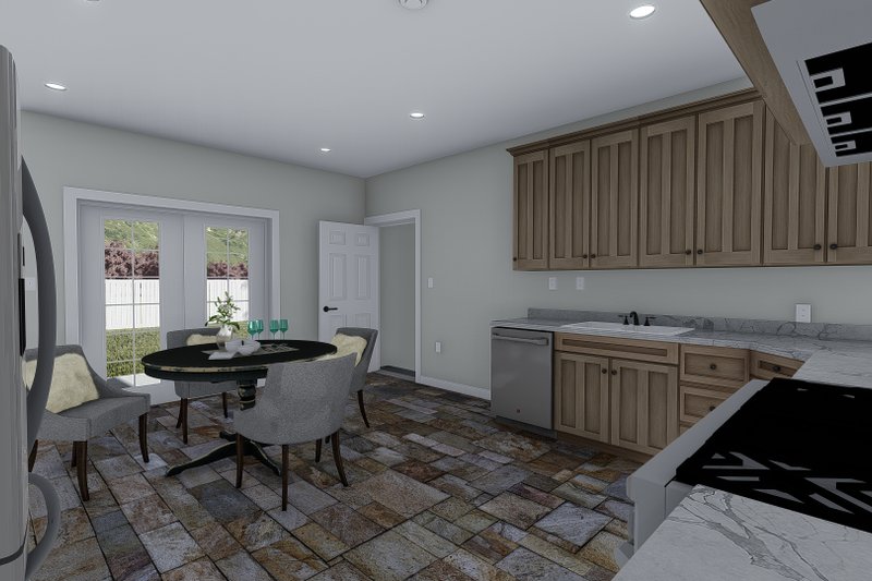 Dream House Plan - Interior - Kitchen 1 for Craftsman House Plan #1060-55 - 5 bed, 3 bath