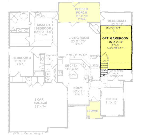 Home Plan - Traditional Floor Plan - Other Floor Plan #20-1365