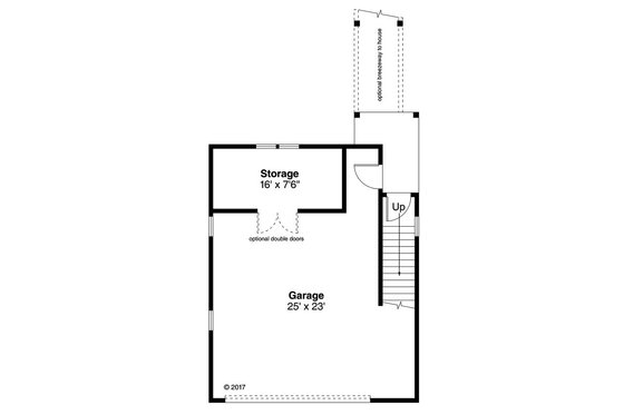 Floor Plan - Main Floor for Country House Plan #124-1100, 1 bath