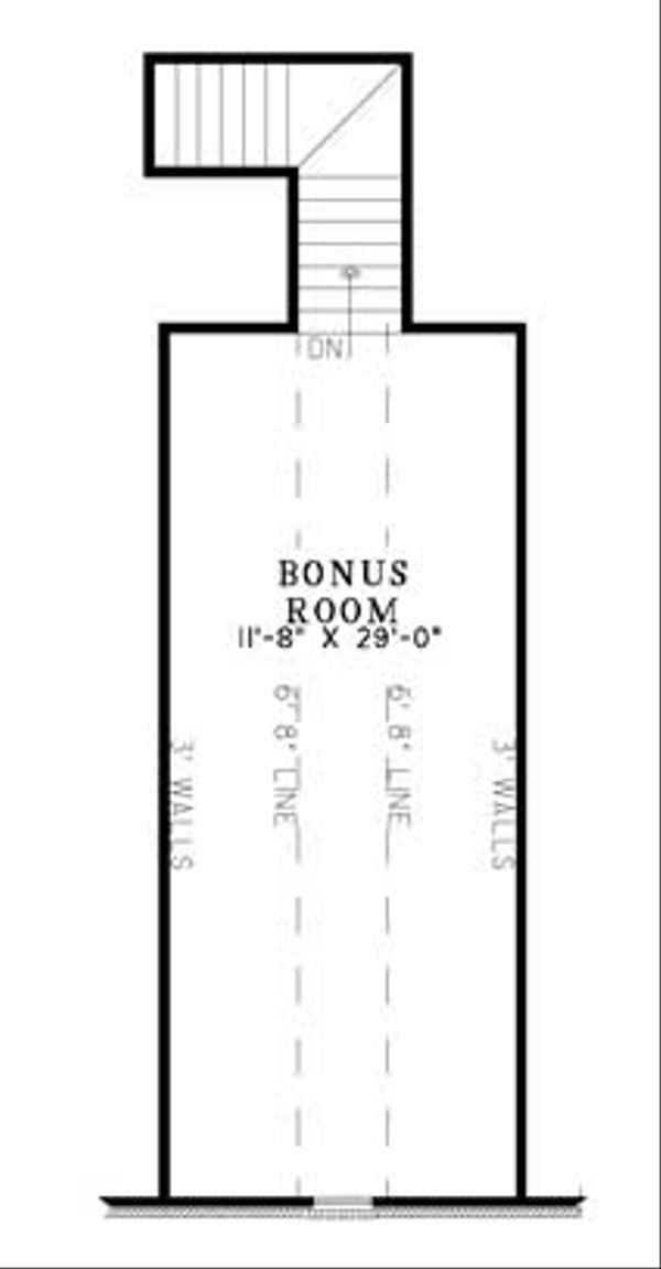 Traditional Floor Plan - Other Floor Plan #17-636