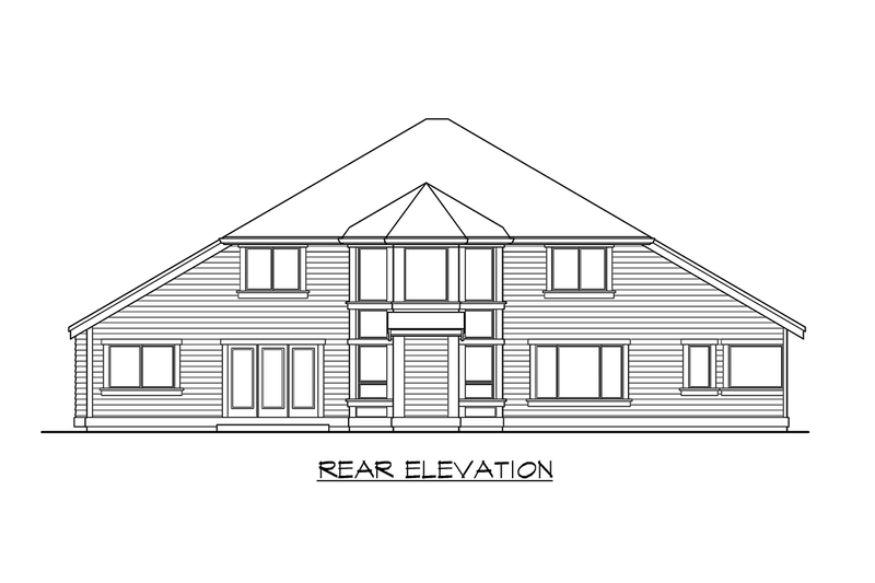 Home Plan - Exterior - Other Elevation 2 for Craftsman House Plan #132-143 - 4 bed, 2.5 bath