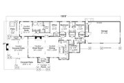 Craftsman Style House Plan - 3 Beds 2.5 Baths 3045 Sq/Ft Plan #124-1382 