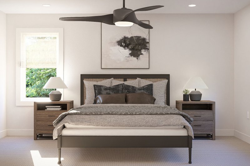 Architectural House Design - Interior - Master Bedroom for Traditional House Plan #455-777 - 3 bed, 2.5 bath