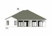 Mediterranean Style House Plan - 4 Beds 2 Baths 2196 Sq/Ft Plan #1096-97 