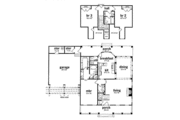 Country Style House Plan - 3 Beds 2.5 Baths 1859 Sq/Ft Plan #36-165 