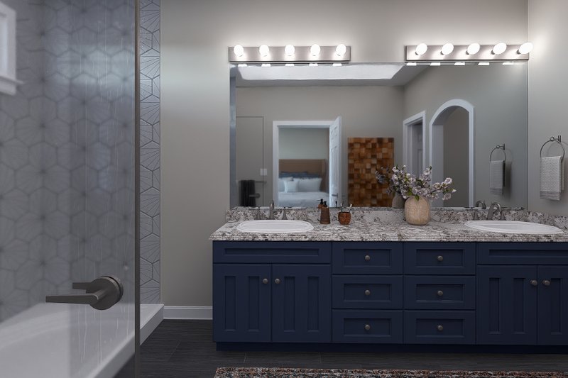 House Design - Interior - Master Bathroom for Traditional House Plan #1060-221 - 3 bed, 2 bath