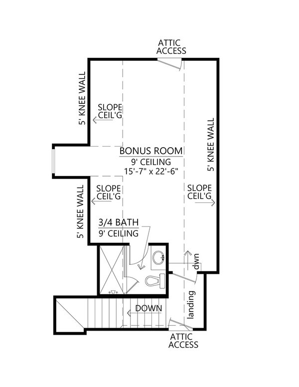 Architectural House Design - Southern Floor Plan - Other Floor Plan #1074-49