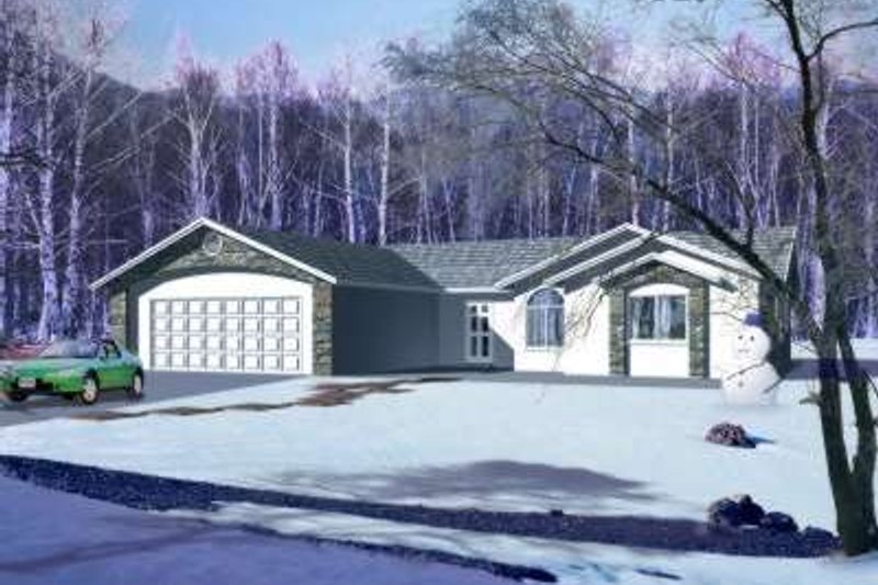 Dream House Plan - Traditional Exterior - Front Elevation Plan #1-393