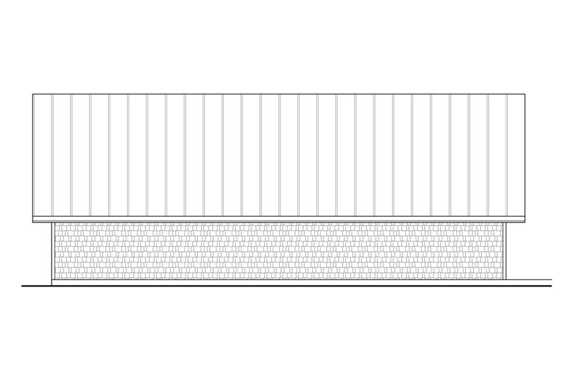 Architectural House Design - Exterior - Other Elevation for Craftsman House Plan #124-1219, 0 bath