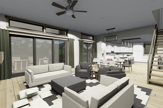 Interior - Dining Room for Country House Plan #1069-32 - 4 bed, 3 bath