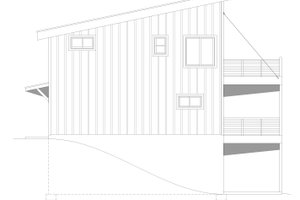 Exterior - Other Elevation 1 for Modern House Plan #932-423 - 3 bed, 2 bath