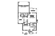 Colonial Style House Plan - 3 Beds 2.5 Baths 2052 Sq/Ft Plan #34-143 
