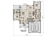 Farmhouse Style House Plan - 4 Beds 4.5 Baths 2623 Sq/Ft Plan #51-1416 