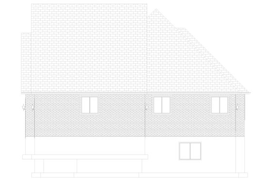 Exterior - Other Elevation 1 for Ranch House Plan #1060-300 - 3 bed, 2 bath