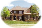 Traditional Style House Plan - 4 Beds 3.5 Baths 3623 Sq/Ft Plan #81-557 