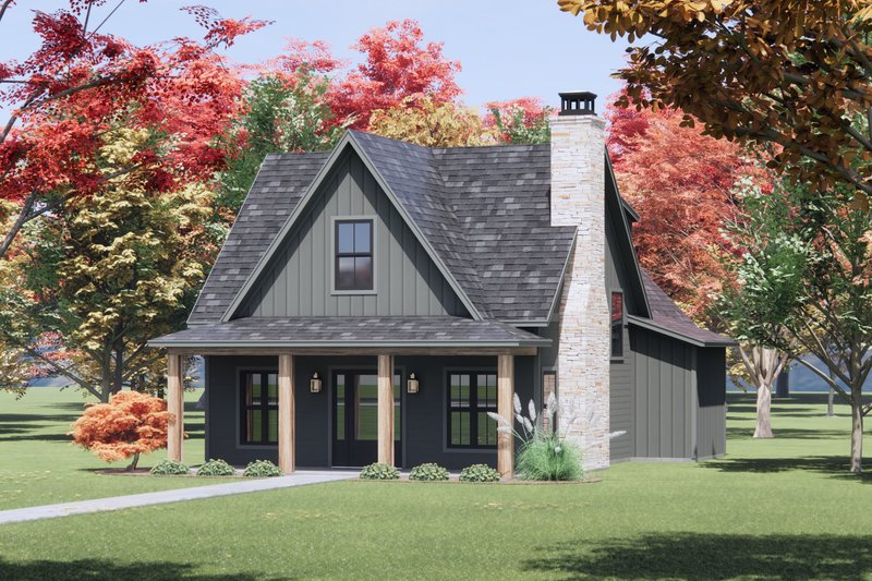 Home Plan - Exterior - Front Elevation 6 for Farmhouse House Plan #1096-144 - 3 bed, 2.5 bath