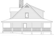 Country Style House Plan - 3 Beds 2 Baths 1428 Sq/Ft Plan #22-221 