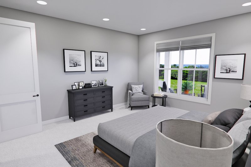 Architectural House Design - Interior - Master Bathroom 3 for Farmhouse House Plan #51-1277 - 4 bed, 4.5 bath
