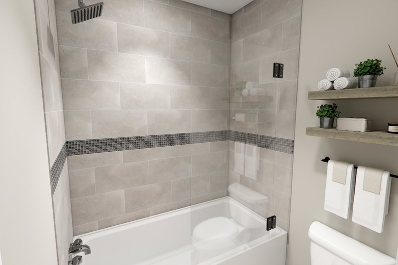 House Design - Interior - Master Bathroom for Bungalow House Plan #51-1402 - 3 bed, 2 bath