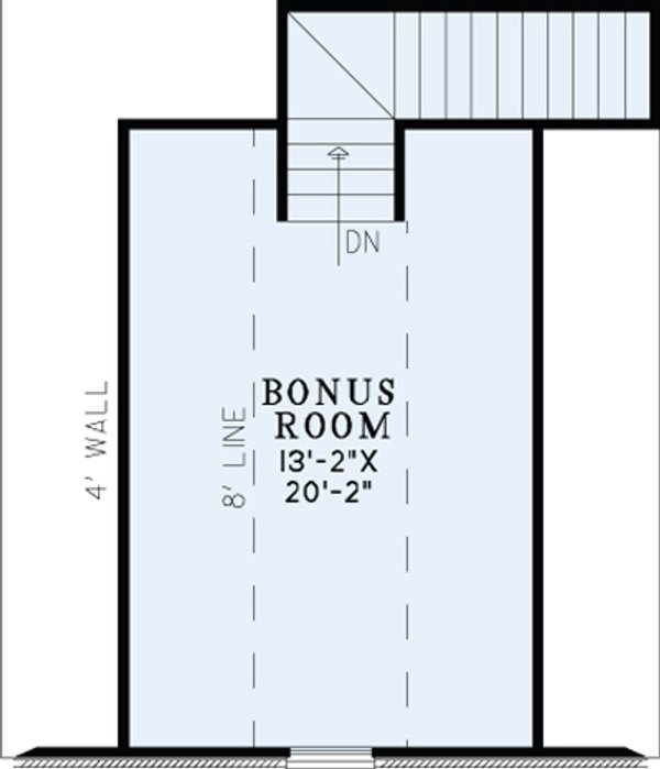 Dream House Plan - European Floor Plan - Upper Floor Plan #17-2453