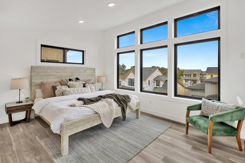 Architectural House Design - Interior - Bedroom 4 for Contemporary House Plan #1070-233 - 2 bed, 2 bath
