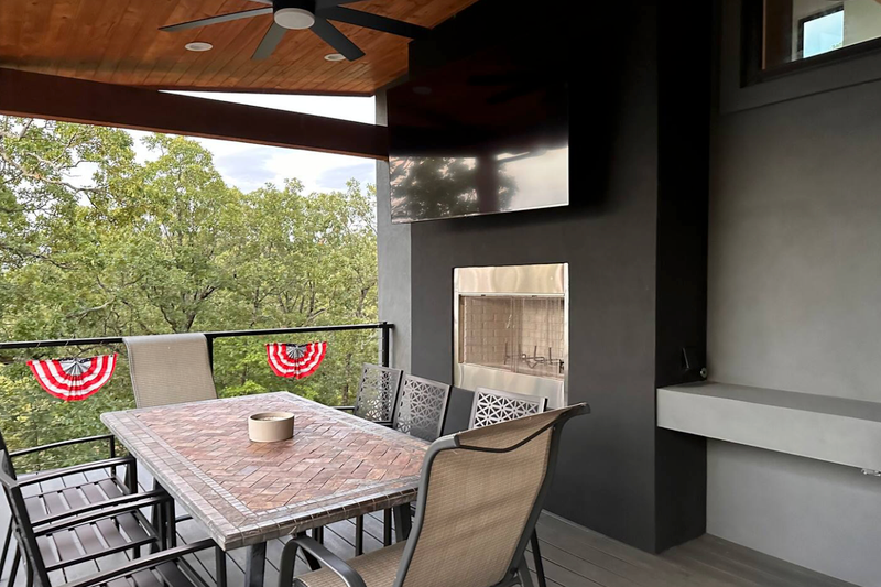 Architectural House Design - Exterior - Outdoor Living 4 for Contemporary House Plan #1070-7 - 3 bed, 3 bath