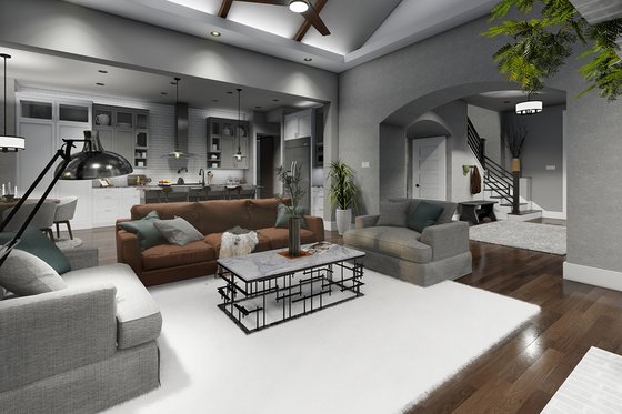 Photo 5 for Farmhouse House Plan #120-266 - 4 bed, 3.5 bath