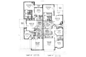 Floor Plan - Main Floor for Traditional House Plan #310-467 - 3 bed, 2 bath