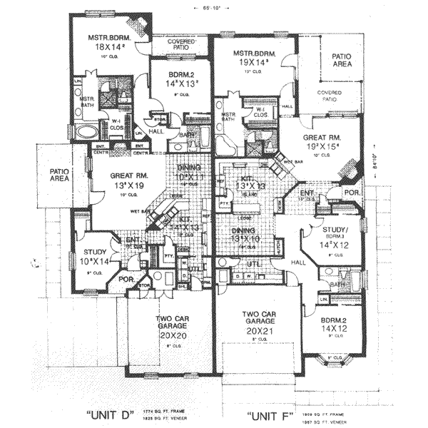 Traditional Floor Plan - Main Floor Plan #310-467