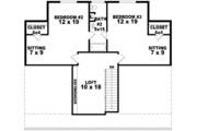 Southern Style House Plan - 3 Beds 2.5 Baths 2400 Sq/Ft Plan #81-734 