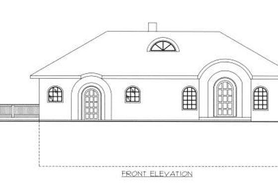 Exterior - Other Elevation House Plan #117-570 - 3 bed, 2.5 bath
