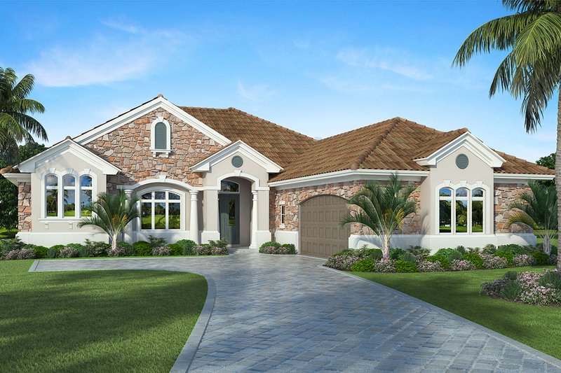 Home Plan - Country Exterior - Front Elevation Plan #938-48