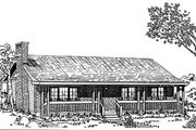 Ranch Style House Plan - 3 Beds 2 Baths 1356 Sq/Ft Plan #47-121 