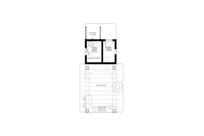 House Blueprint - Floor Plan - Main Floor for Farmhouse House Plan #1114-103, 0.5 bath