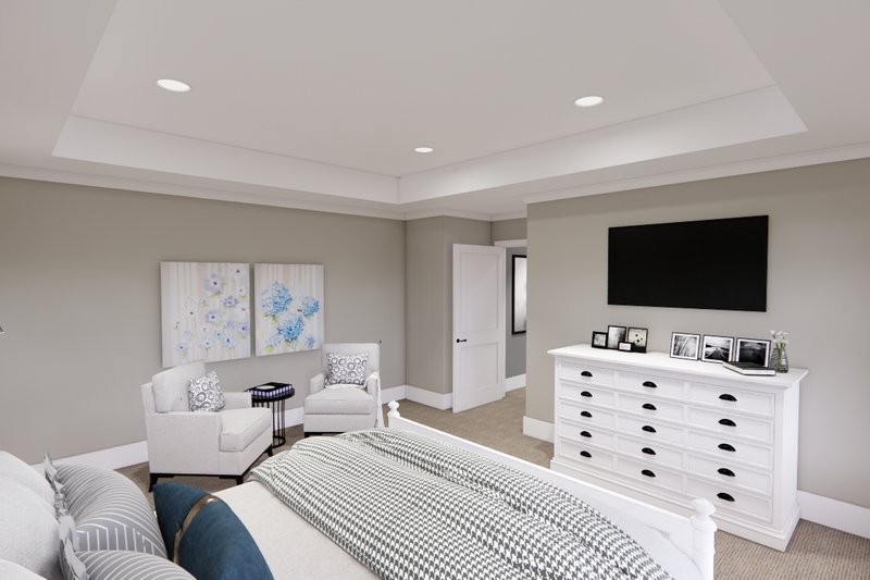 Dream House Plan - Interior - Master Bedroom 1 for Farmhouse House Plan #51-1564 - 4 bed, 3.5 bath