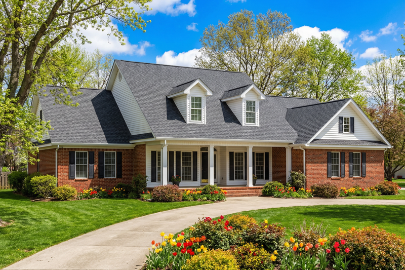 Ranch Style House Plan - 5 Beds 5 Baths 3419 Sq/Ft Plan #17-2050 Exterior