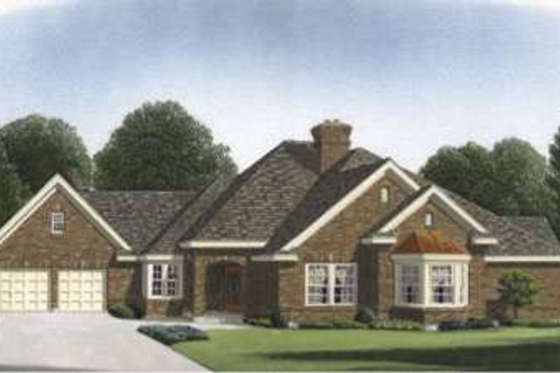 House Plan Design - European Exterior - Front Elevation Plan #410-270
