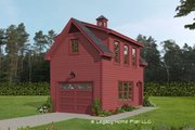 Traditional Style House Plan - 0 Beds 1 Baths 835 Sq/Ft Plan #932-600 