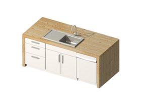 Interior - Other 4 for Modern House Plan #497-57 - 3 bed, 2 bath