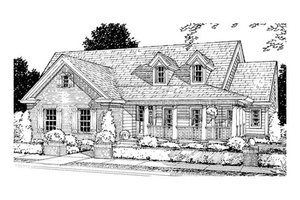 craftsman home front elevation