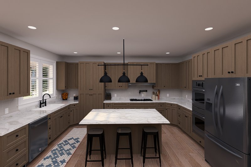 Dream House Plan - Interior - Kitchen for Traditional House Plan #1060-344 - 4 bed, 2.5 bath