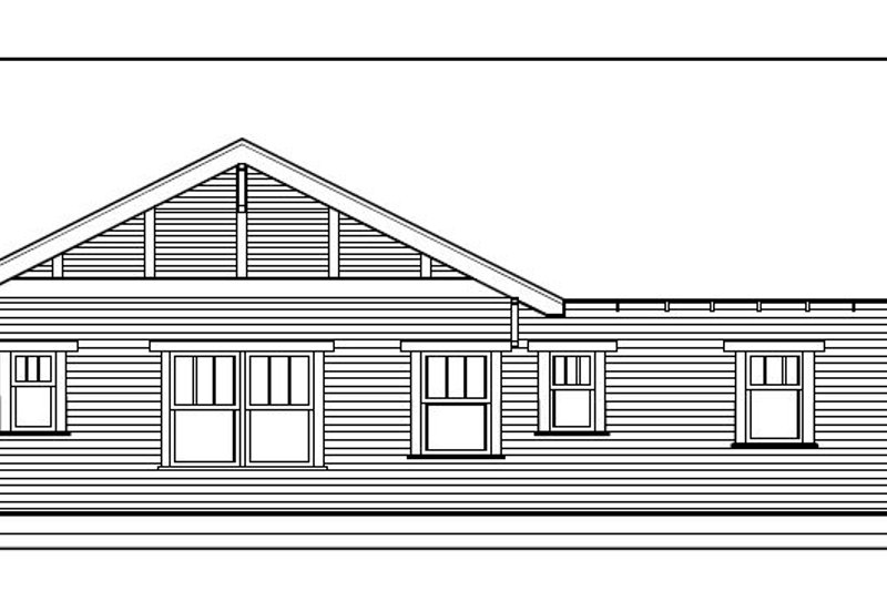 Home Plan - Exterior - Other Elevation 1 for Craftsman House Plan #434-4 - 3 bed, 2.5 bath