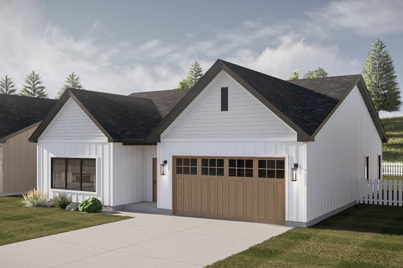 Architectural House Design - Exterior - Other Elevation for Traditional House Plan #455-718 - 1 bed, 2.5 bath