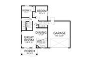 Craftsman Style House Plan - 4 Beds 2 Baths 1824 Sq/Ft Plan #112-298 Floor 