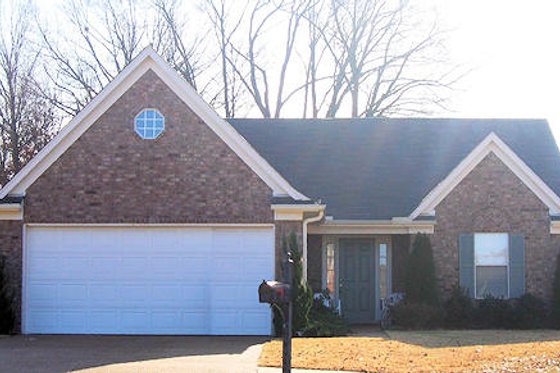 Exterior - Front Elevation for Traditional House Plan #81-13787 - 3 bed, 2 bath